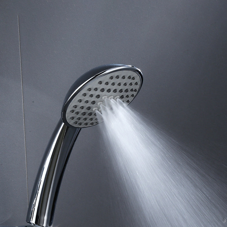 Shower System Rain Massage Jet Round Adjustable Spray Pattern Shower Trim