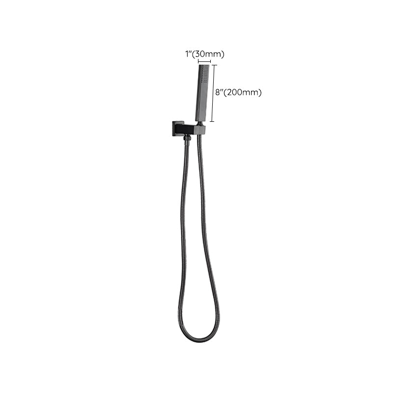 Modern Shower System Brass Adjustable Shower Head Temperature Control Shower Faucet