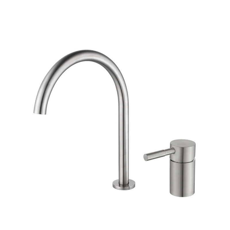 Single Handle Basin Faucet Circular Luxury Vanity Sink Faucet for Bathroom