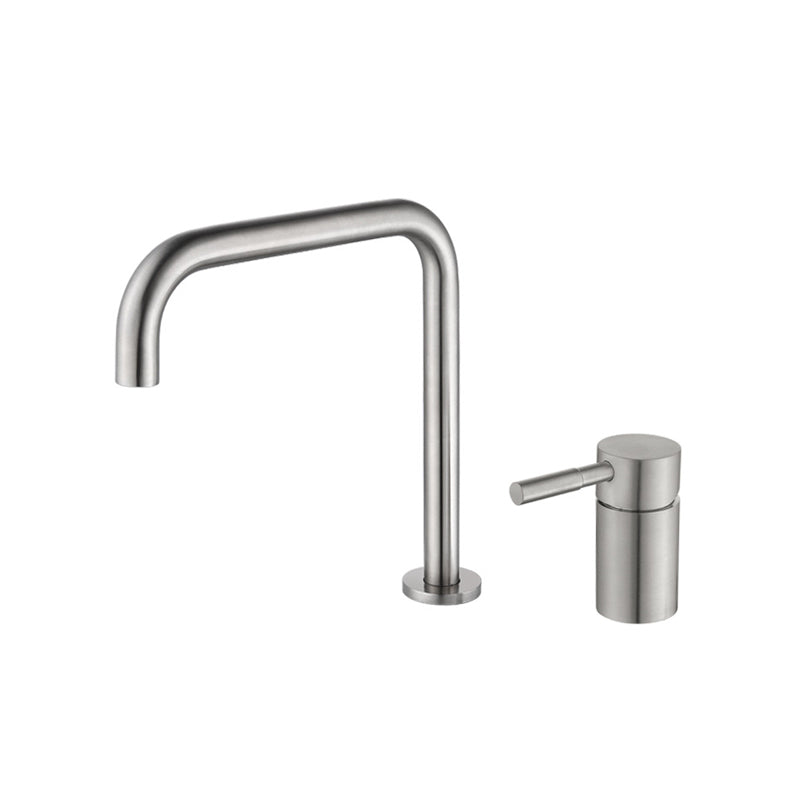 Single Handle Basin Faucet Circular Luxury Vanity Sink Faucet for Bathroom