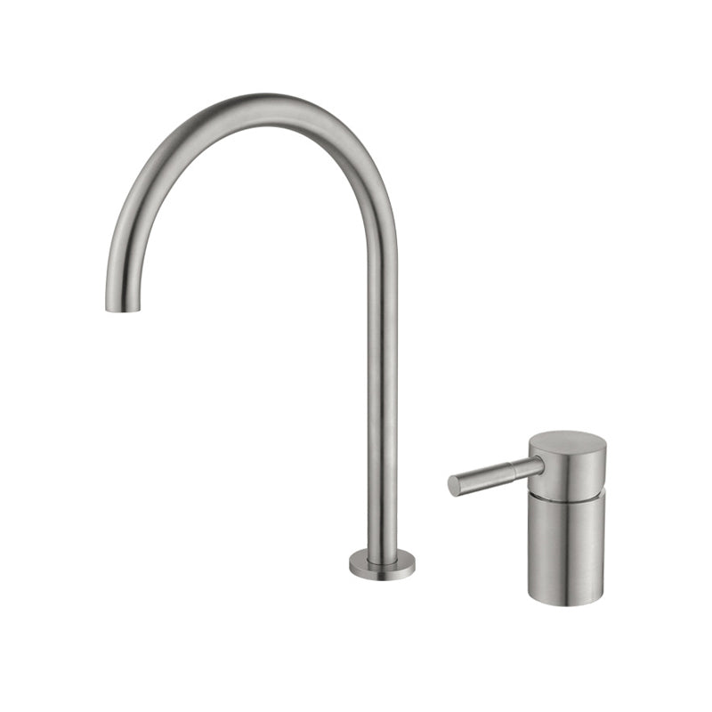 Single Handle Basin Faucet Circular Luxury Vanity Sink Faucet for Bathroom