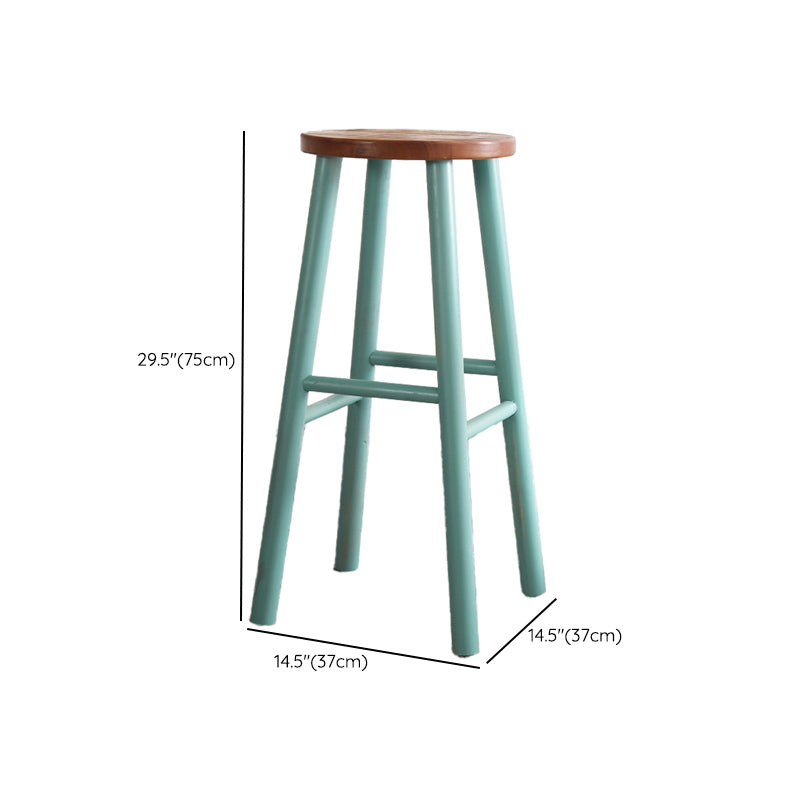 Contemporary Solid Wood Pub Set 1/6 Pieces Rectangle Bar Height Bar Set