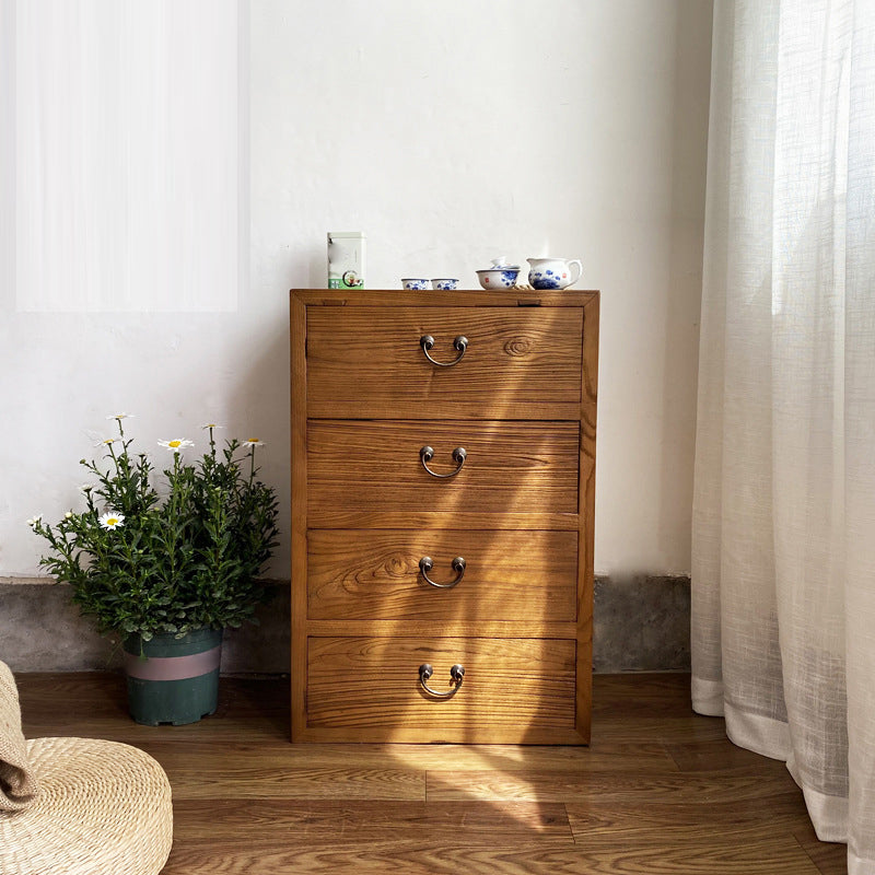 Wooden Storage Chest Dresser Traditional Dresser with Drawers