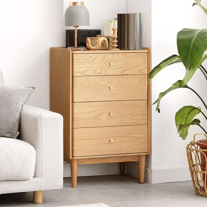 Classic Glam Storage Chest Dresser Solid Wood Dresser with Drawers