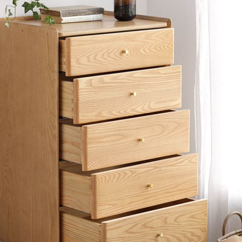 Classic Glam Storage Chest Dresser Solid Wood Dresser with Drawers