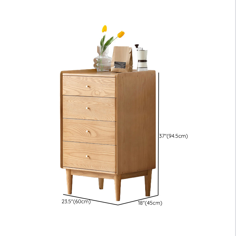 Classic Glam Storage Chest Dresser Solid Wood Dresser with Drawers