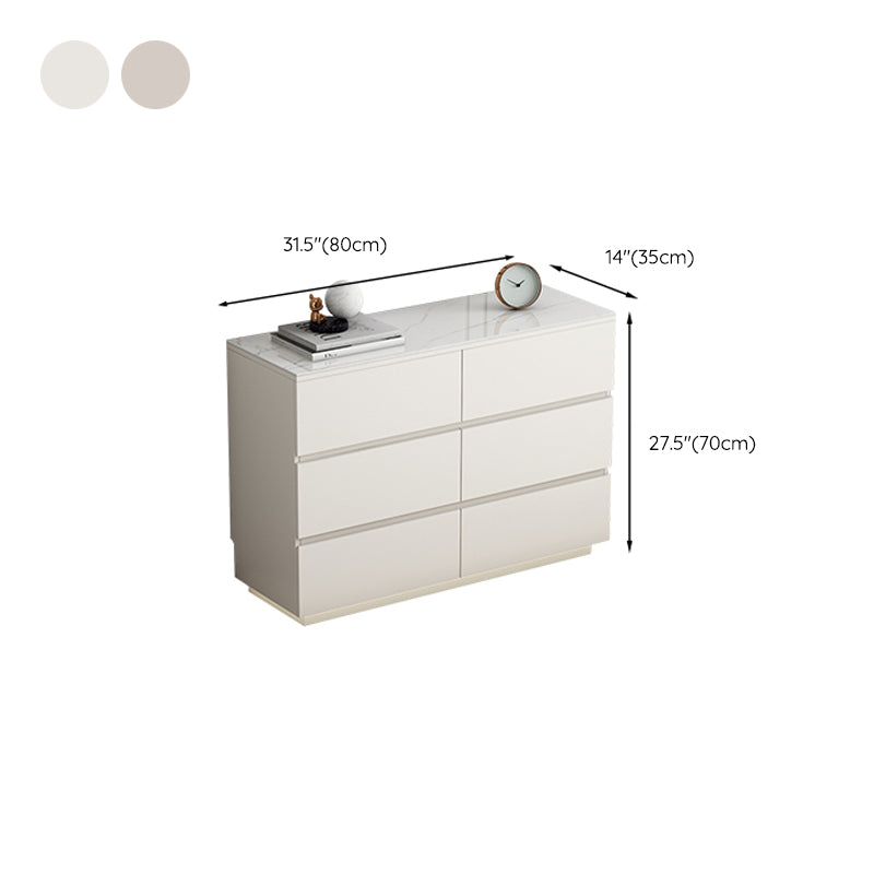 13.65-inch W Stone Storage Chest Dresser Modern Storage Chest