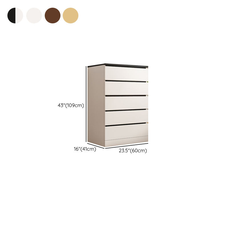 15.99-inch W Contemporary Storage Chest Manufactured Wood Dresser