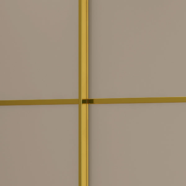 Contemporary Style Wardrobe Wooden Bedroom Wardrobe Closet with Clothes Rail