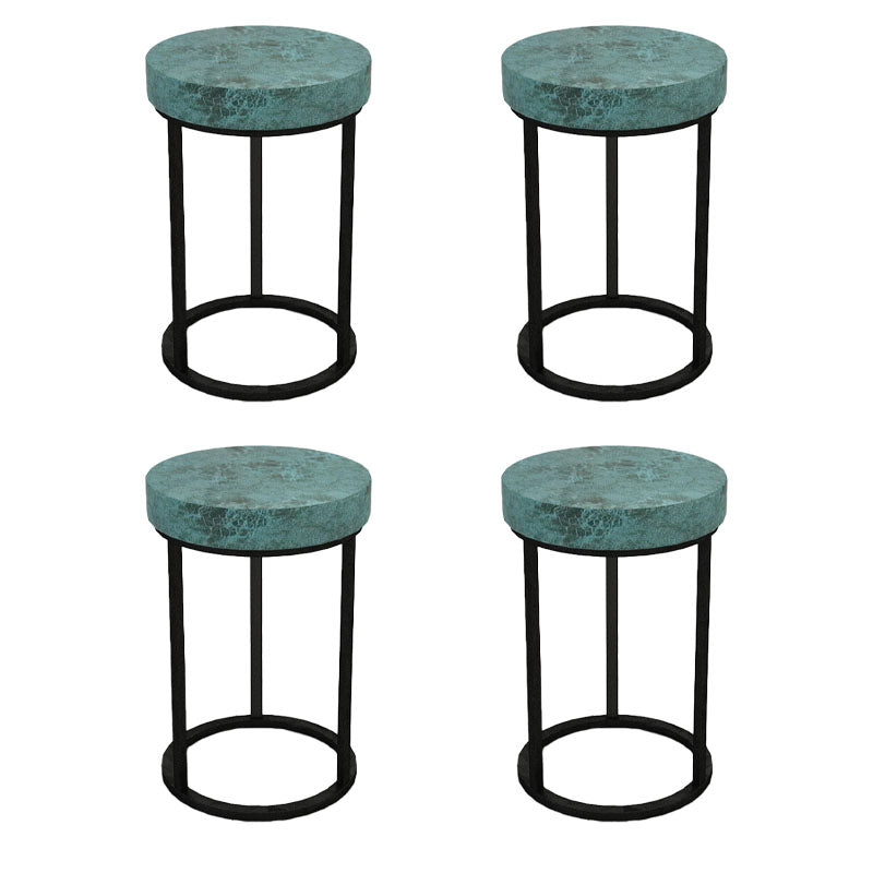 Contemporary Round Shape Standard Stain Resistant Indoor Standard