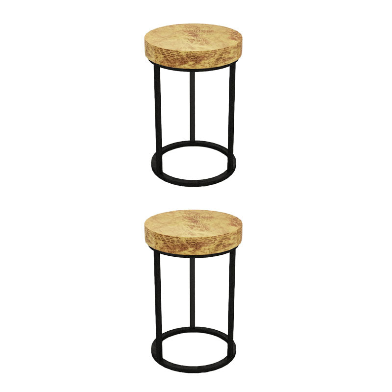 Contemporary Round Shape Standard Stain Resistant Indoor Standard