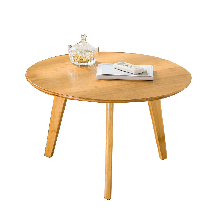 Modern Round Coffee Table 3 Legs Coffee Table for Living Room