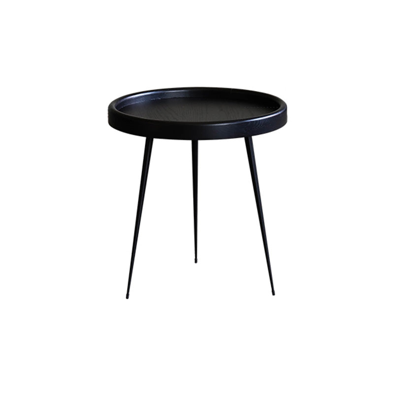 Modern Tray Top Coffee Table Round 3 Legs Coffee Table for Living Room