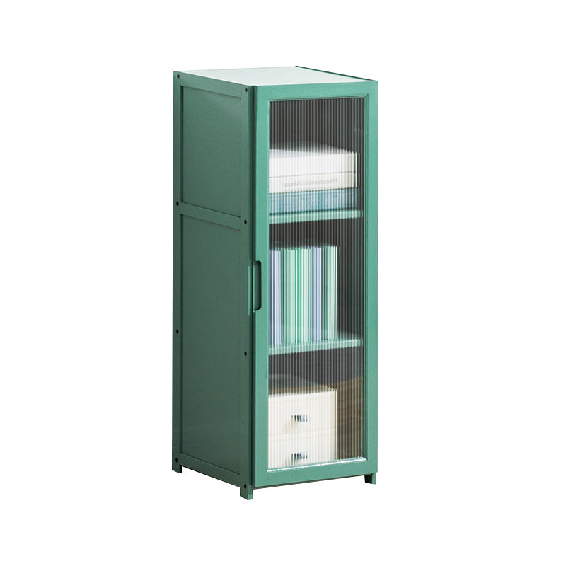 Mid-Century Modern Accent Cabinet Rectangle Straight Legs Storage Cabinet