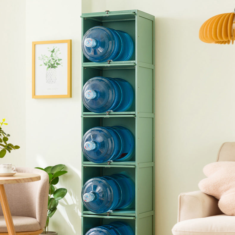 Mid-Century Modern Accent Cabinet Rectangle Straight Legs Storage Cabinet