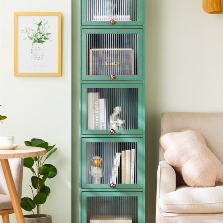 Mid-Century Modern Accent Cabinet Rectangle Straight Legs Storage Cabinet
