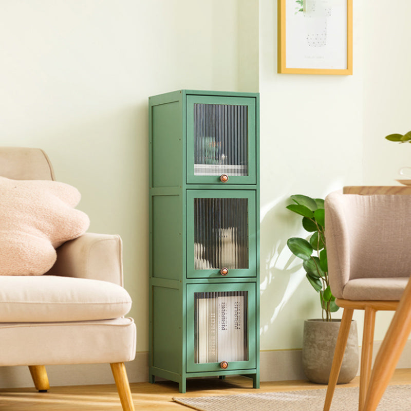 Mid-Century Modern Accent Cabinet Rectangle Straight Legs Storage Cabinet