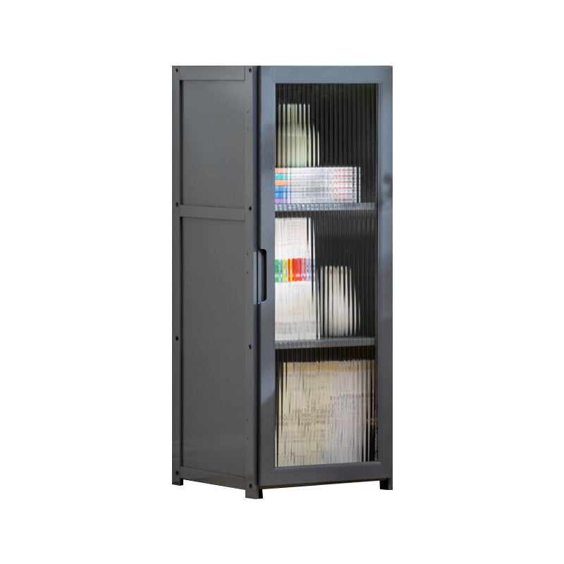 Mid-Century Modern Accent Cabinet Rectangle Straight Legs Storage Cabinet