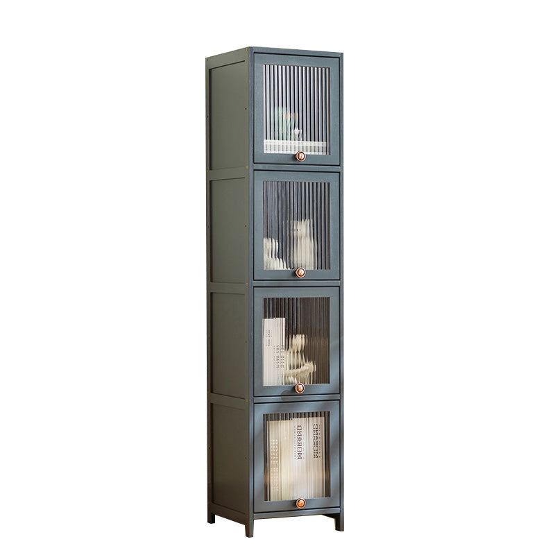 Mid-Century Modern Accent Cabinet Rectangle Straight Legs Storage Cabinet