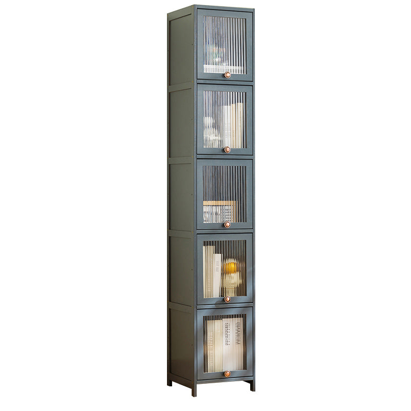 Mid-Century Modern Accent Cabinet Rectangle Straight Legs Storage Cabinet
