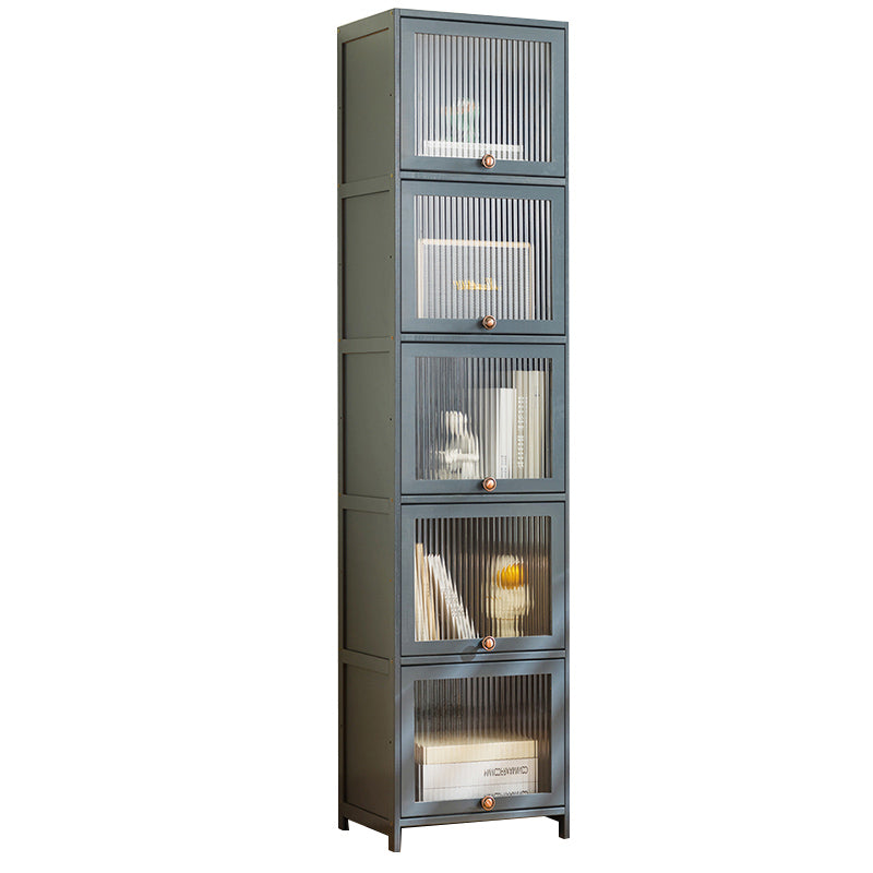 Mid-Century Modern Accent Cabinet Rectangle Straight Legs Storage Cabinet