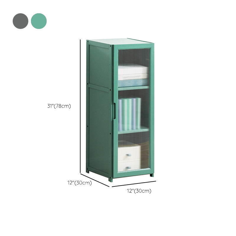 Mid-Century Modern Accent Cabinet Rectangle Straight Legs Storage Cabinet