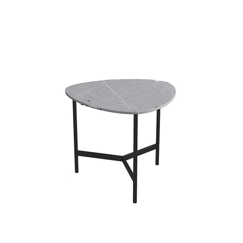 Contemporary Cocktail Table Faux Stone Coffee Cocktail Table