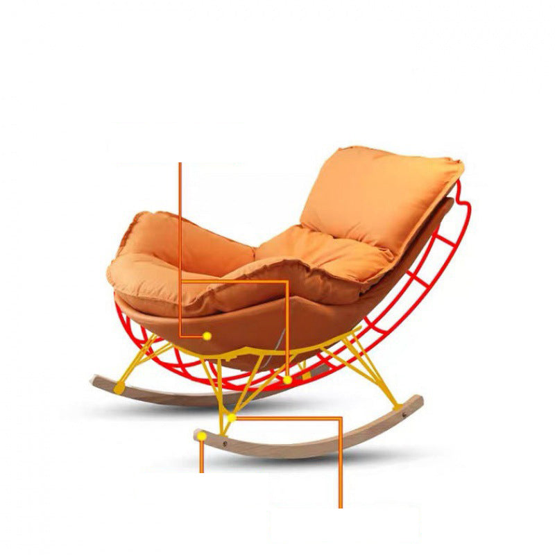 Leisure Recliner Sofa Chair Single Fabric Lounge Rocking Chairs