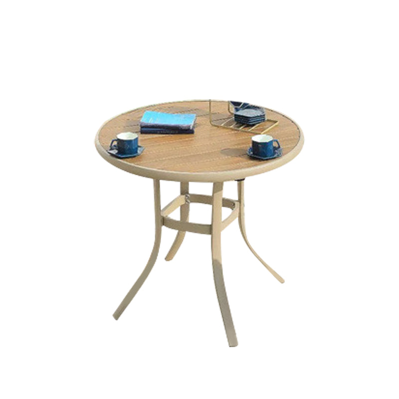 Rectangular Industrial Dining Set 1/4/5/7/9 Pcs Faux Wood Dining Table Set