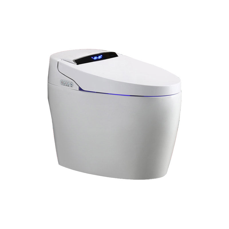 Contemporary One-Piece Toilet Bowl Floor Mounted White Urine Toilet for Washroom