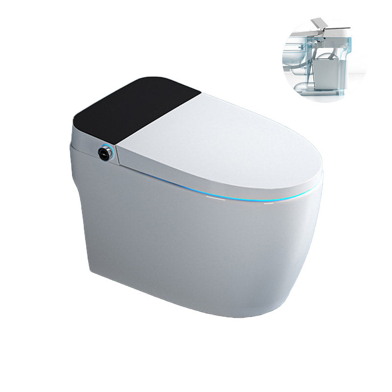 Modern One-Piece Toilet Bowl Floor Mounted Urine Toilet with Concealed Tank for Washroom