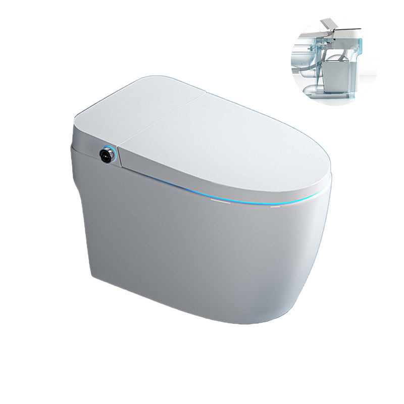 Modern One-Piece Toilet Bowl Floor Mounted Urine Toilet with Concealed Tank for Washroom