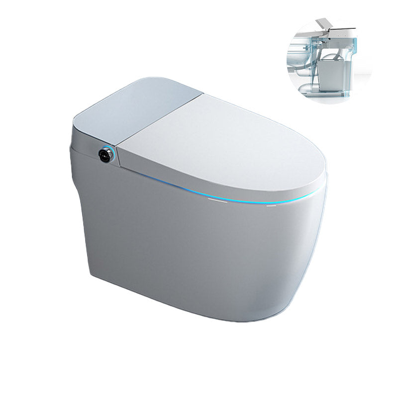 Modern One-Piece Toilet Bowl Floor Mounted Urine Toilet with Concealed Tank for Washroom