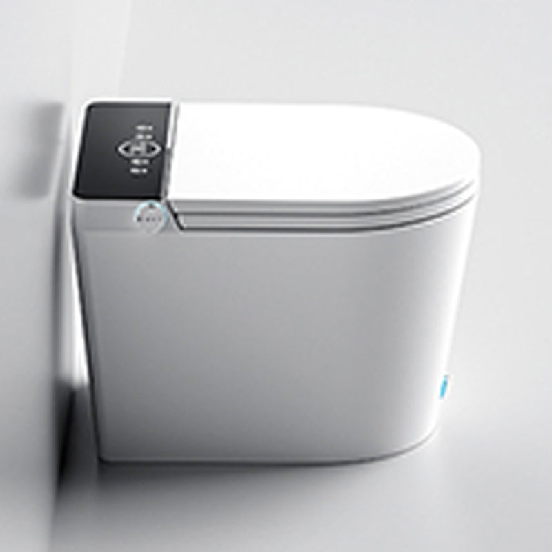 Modern 1-Piece Toilet Floor Mounted Urine Toilet with Slow Close Seat for Washroom
