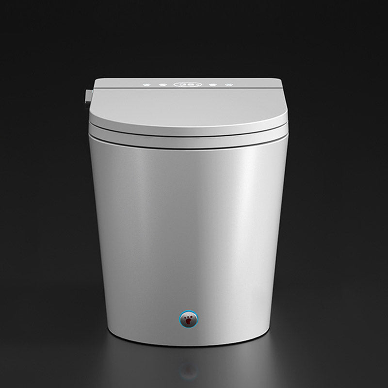 Modern 1-Piece Toilet Floor Mounted Urine Toilet with Slow Close Seat for Washroom