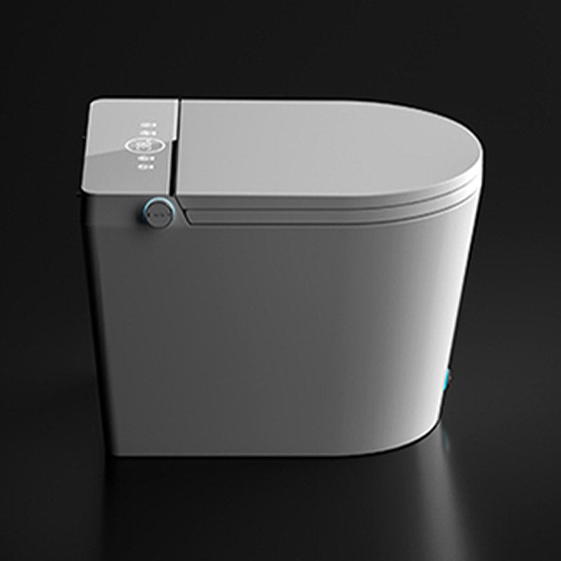 Modern 1-Piece Toilet Floor Mounted Urine Toilet with Slow Close Seat for Washroom