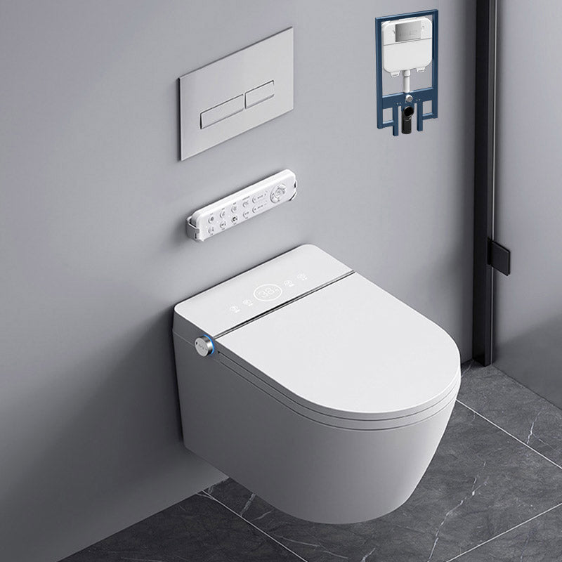 Modern 1-Piece Toilet In-Wall Urine Toilet with Slow Close Seat for Washroom