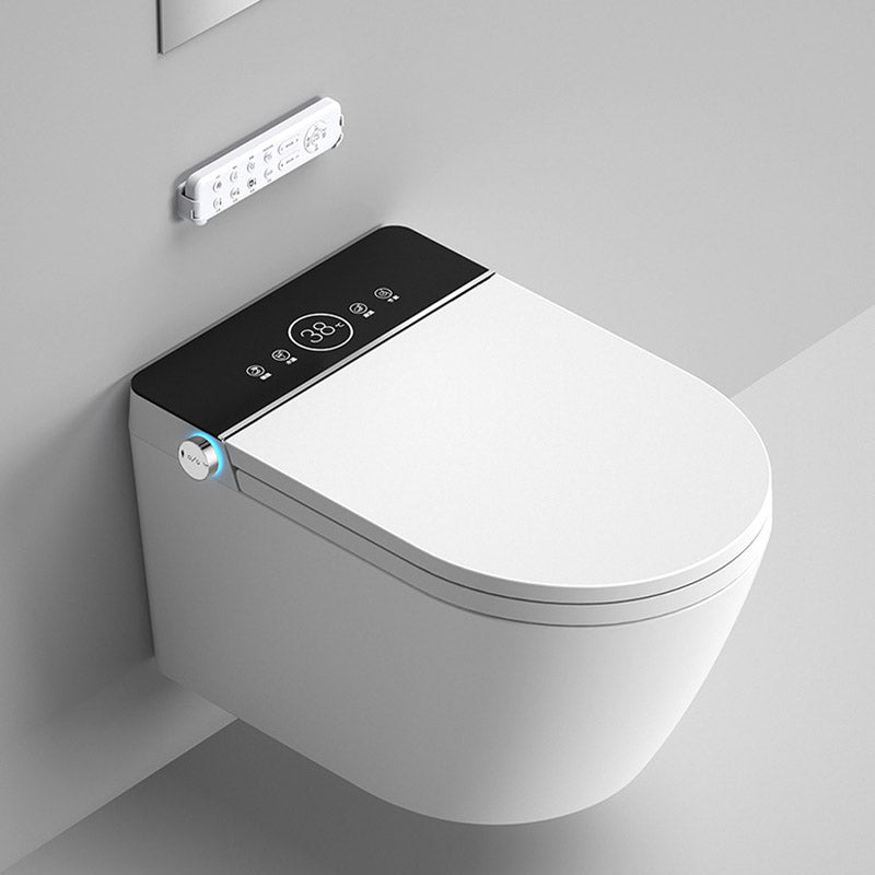 Modern 1-Piece Toilet Bowl In-Wall Urine Toilet with Seat for Washroom