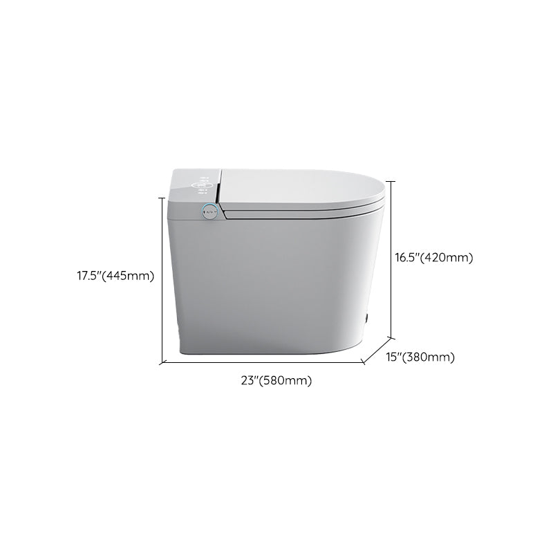 Modern One Piece Toilet Bowl Floor Mounted Urine Toilet with Seat for Bathroom