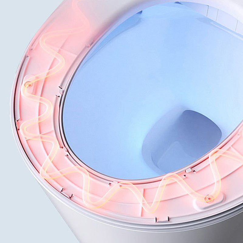 Modern One Piece Toilet Floor Mounted Urine Toilet with Concealed Tank for Bathroom