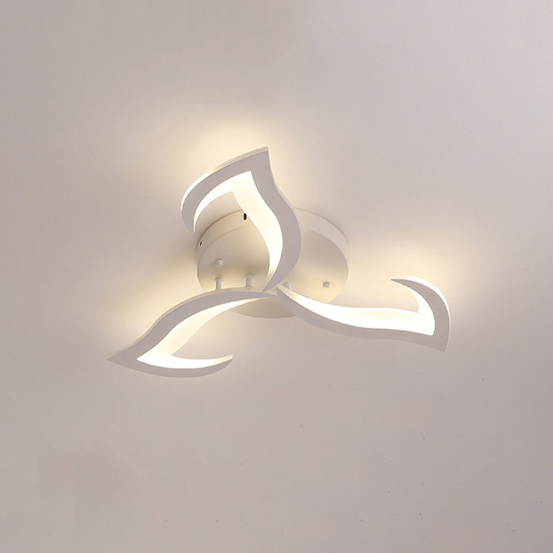 Modern Unique Shape Flush Mount Ceiling Fixture Flush Ceiling Lights for Dining Room