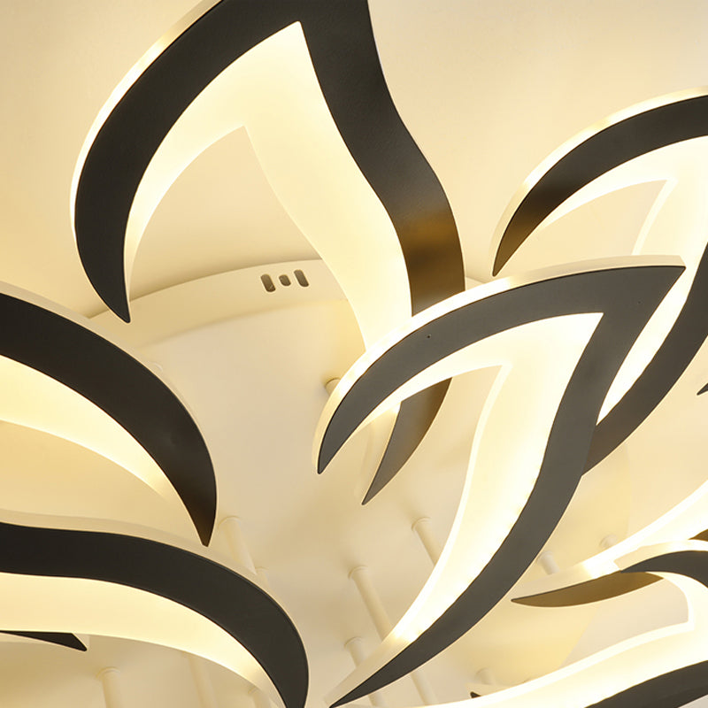 Modern Unique Shape Flush Mount Ceiling Fixture Flush Ceiling Lights for Dining Room