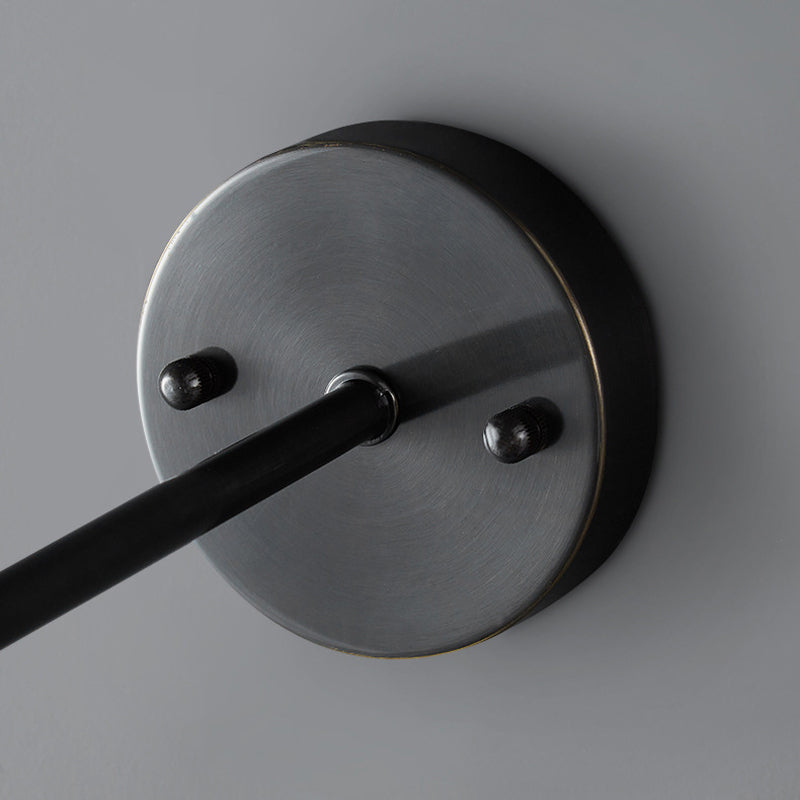 Industrial Wall Light Simple Metallic Shade Wall Light Sconce for Living Room