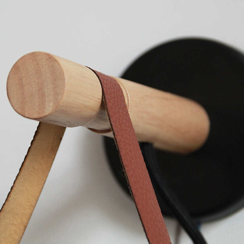 Contemporary Wooden Wall Light Simple Wall Light Sconce for Living Room