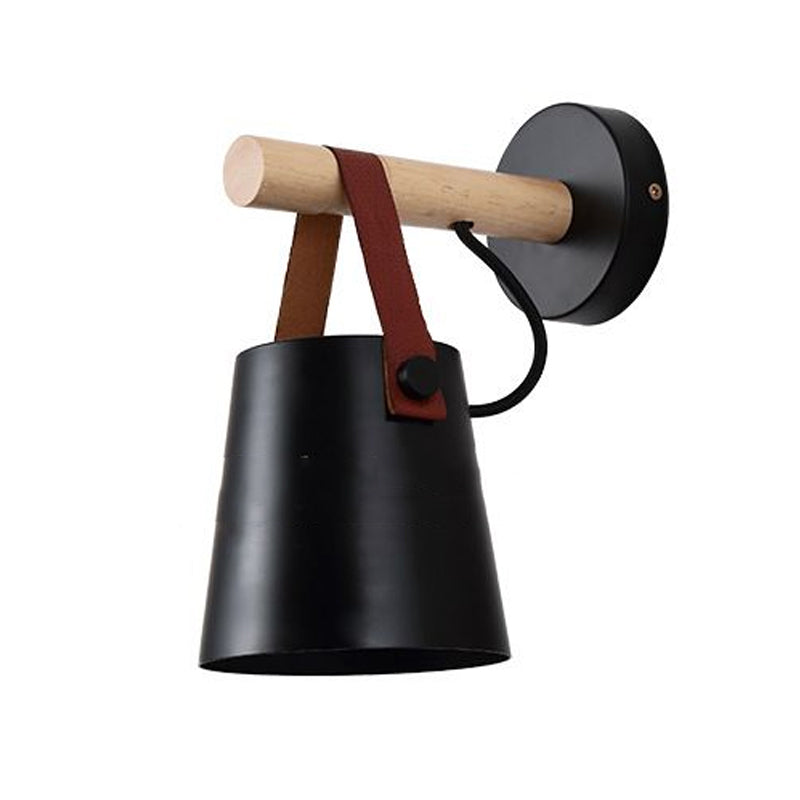 Contemporary Wooden Wall Light Simple Wall Light Sconce for Living Room