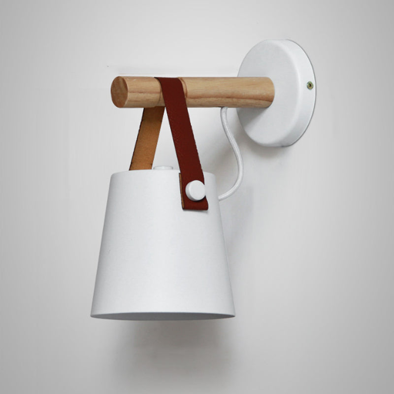Contemporary Wooden Wall Light Simple Wall Light Sconce for Living Room