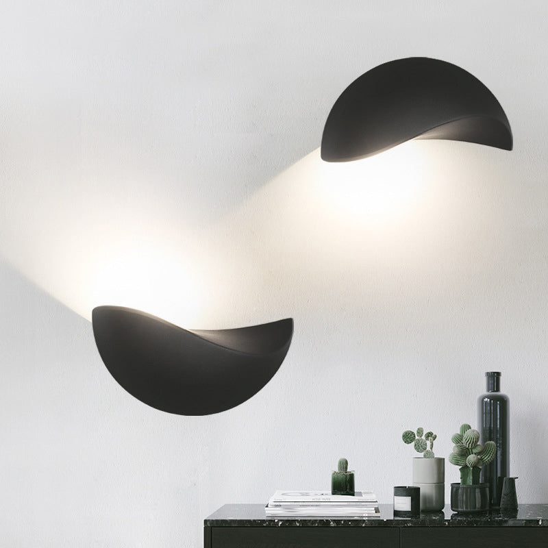 1 Light Unique Shape Wall Light Fixture Modern Wall Mounted Lighting for Living Room
