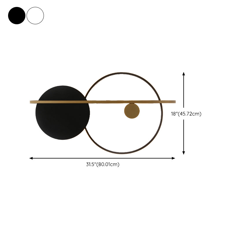 Unique Shape Wall Light Fixture Modern Wall Mounted Lighting for Living Room