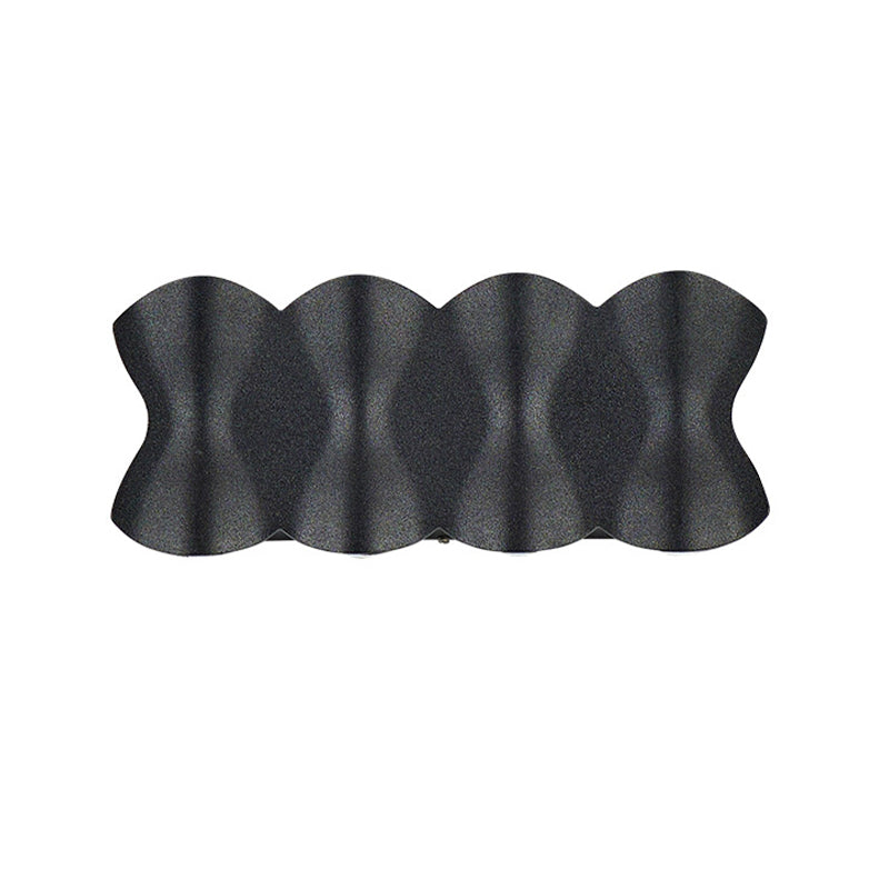 Dark Black Wall Flush Mount Aluminum LED Modernism Wall Light