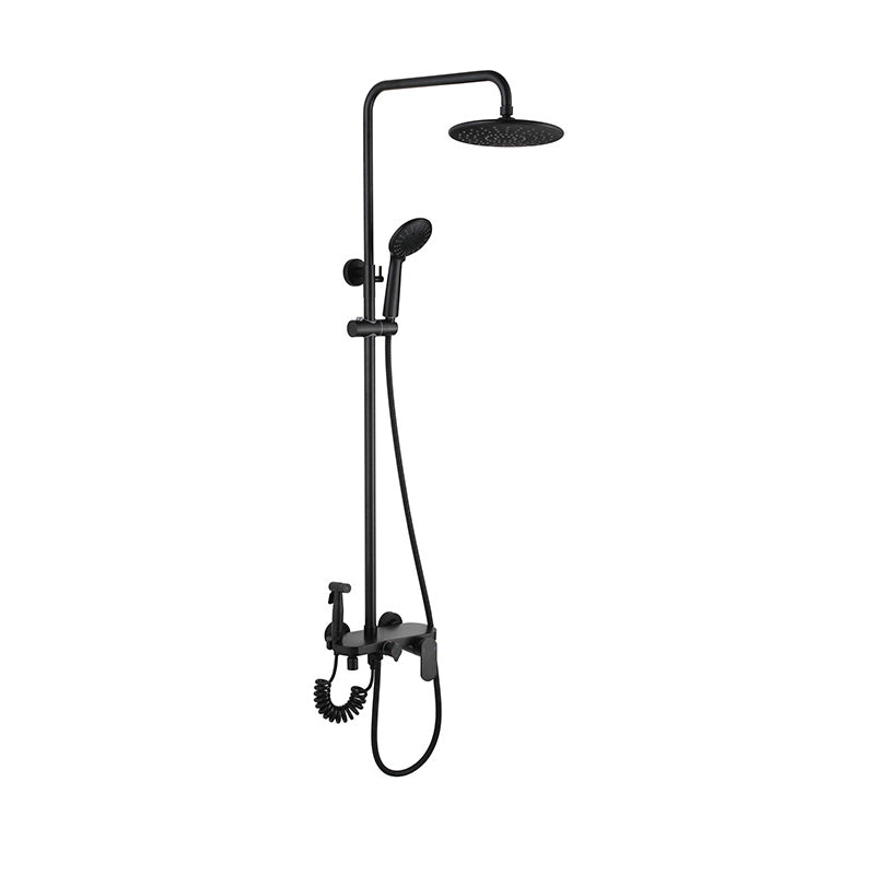 Modern Shower System Stainless Steel Adjustable Shower Head Shower Combo